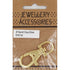 50mm Gold Colour Swivel Clasp
